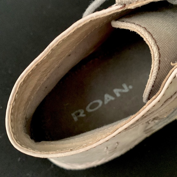 ROAN by BED|STU Glenn Leather/Canvas Hightops - Picture 5 of 8
